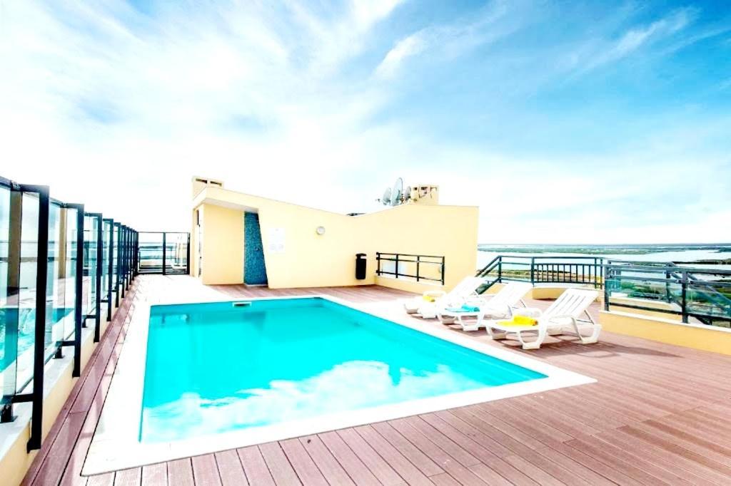 A Gaivota Ria Formosa Waterfront Lux Apart With Pool, Olhao, Algarve Екстериор снимка